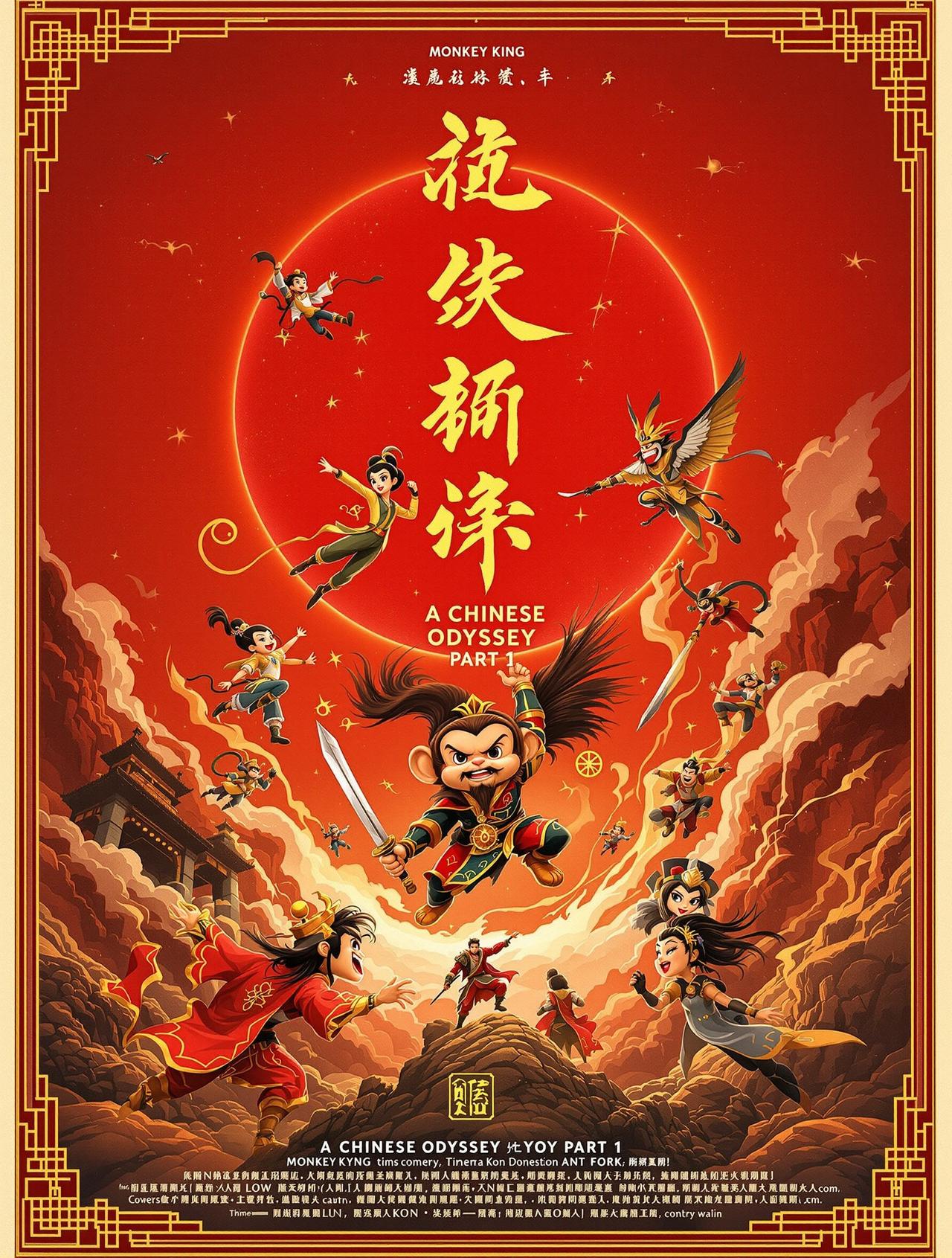 大话西游之月光宝盒 - 天龙影院 大话西游之月光宝盒 电影海报
