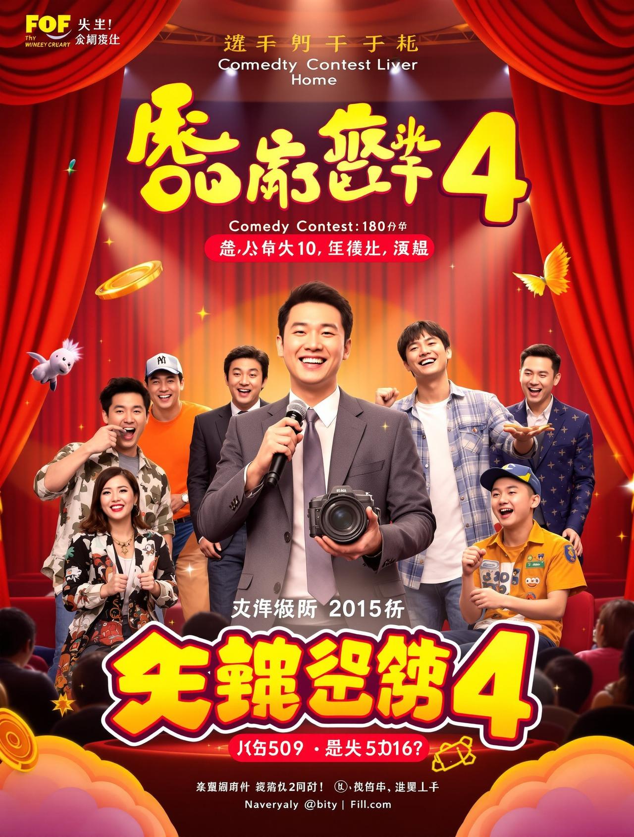 一年一度喜剧大赛4 - 天龙影院 一年一度喜剧大赛4 电影海报